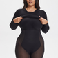 Isabella ™ - Robe à Manches Longues avec Body gainant Intégré